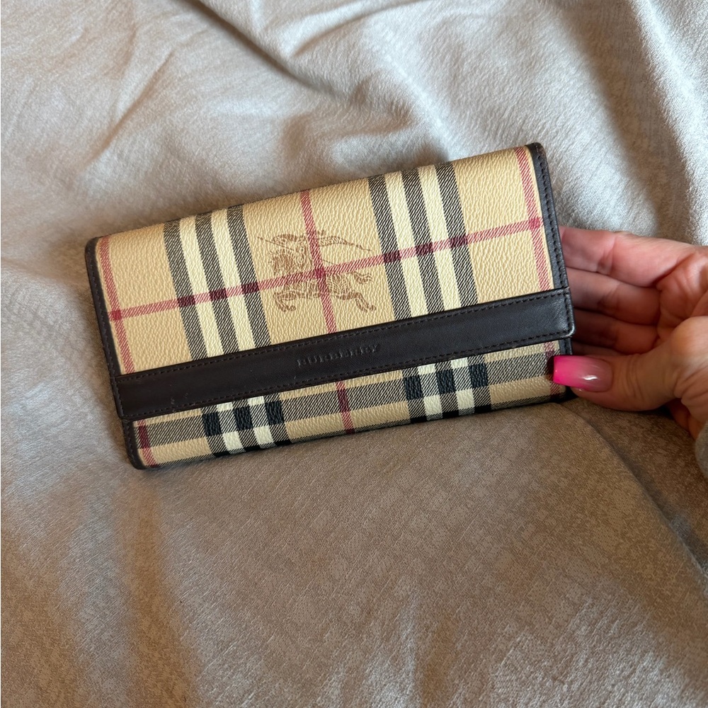 Burberry Haymarket Wallet